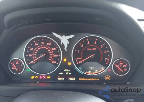 2015 BMW 335 Xigt z USA, uszkodzony, nr VIN WBA3X9C50FD867952